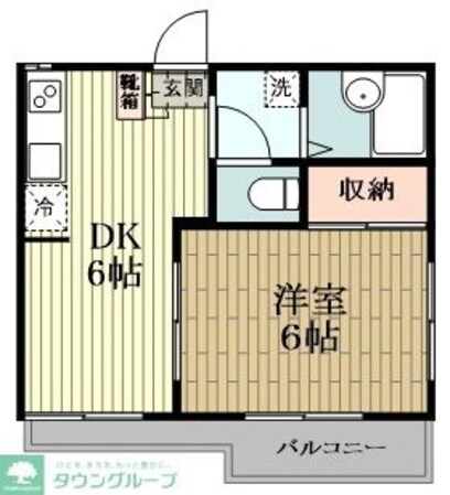 サンハイツの物件間取画像
